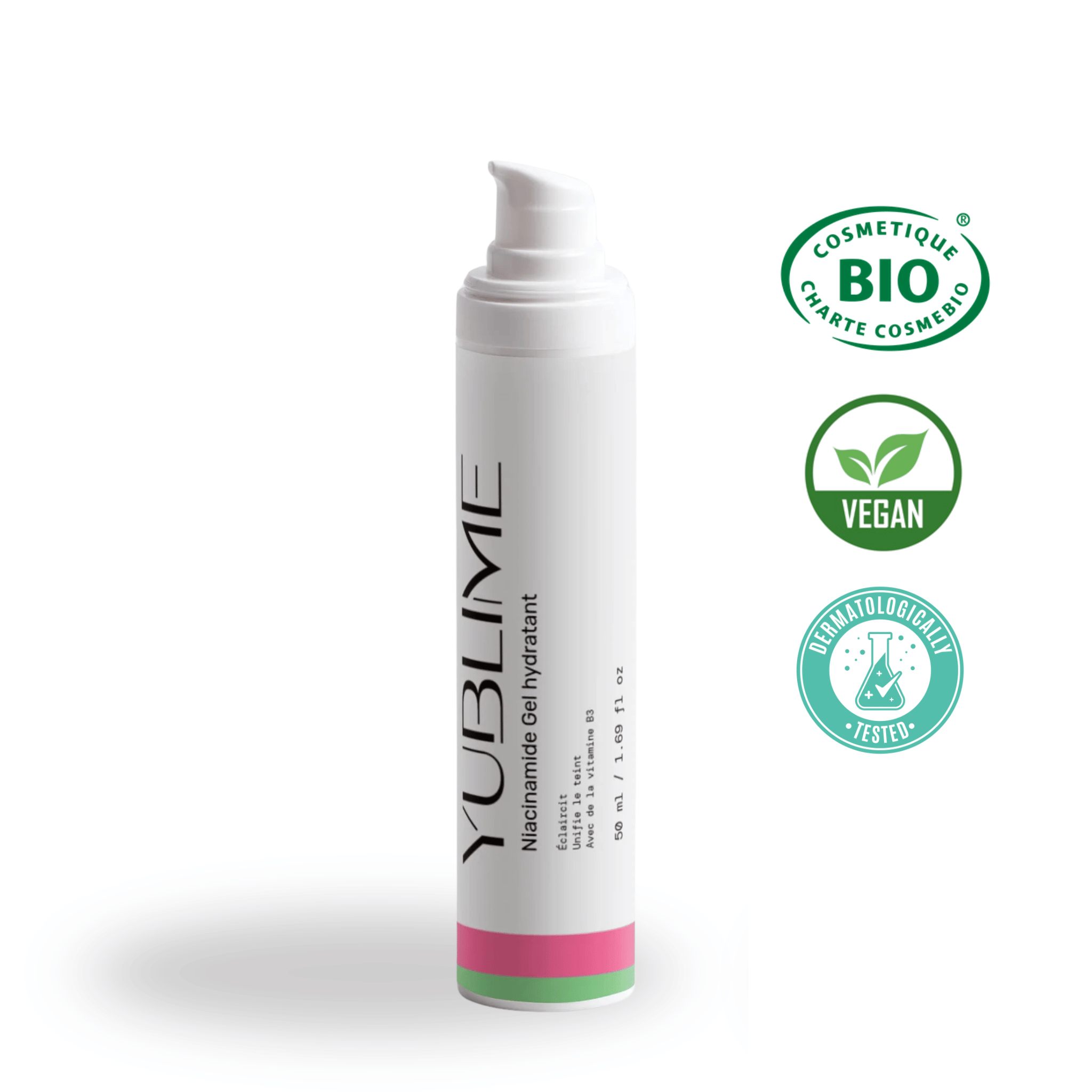 Niacinamide gel hydratant